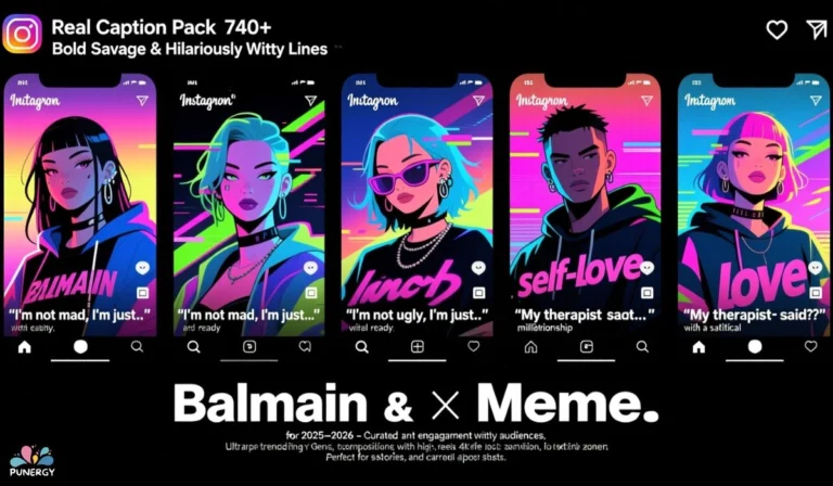 Goon Captions 740+ Bold, Savage & Funny Lines for Instagram 2025-2026