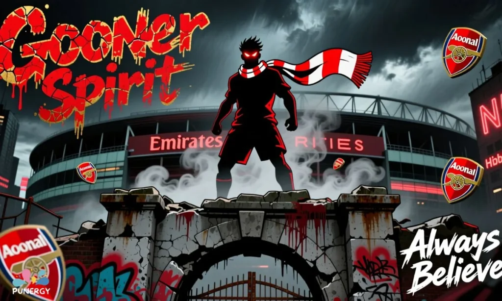 Gooner Spirit Captions