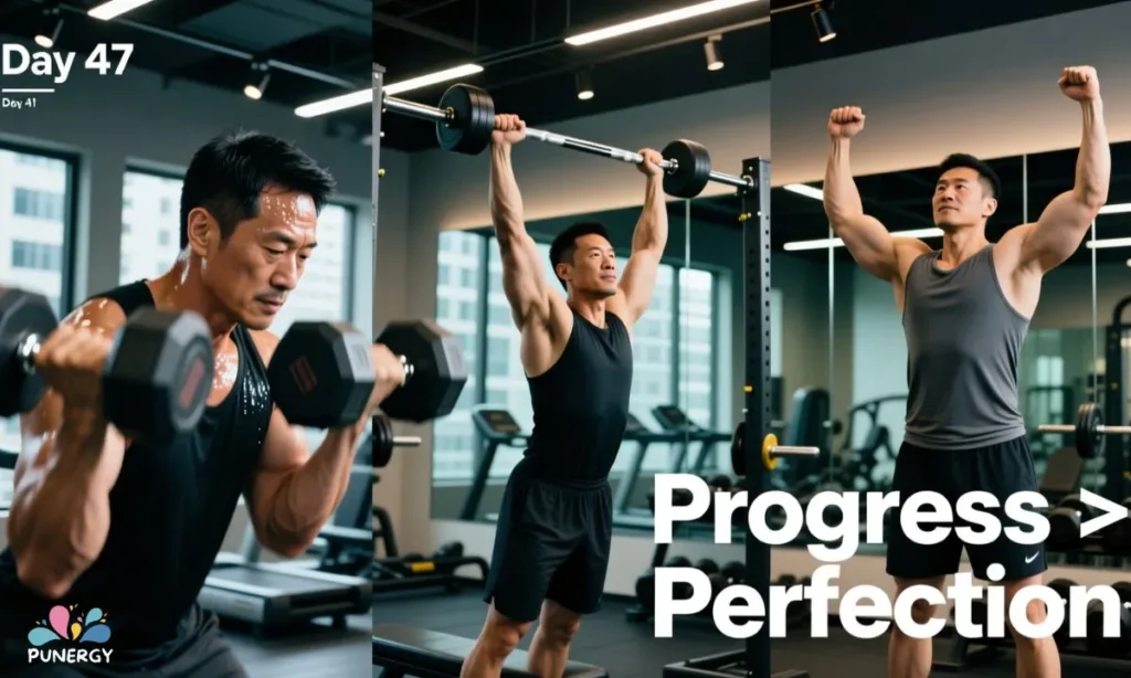 Gym Progress Captions