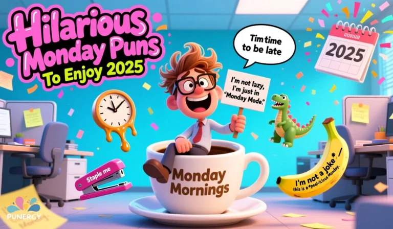 Hilarious Monday Puns To Enjoy 2025