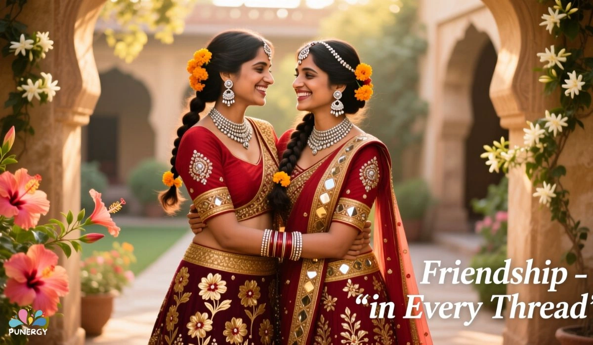 Lehenga and Friendship