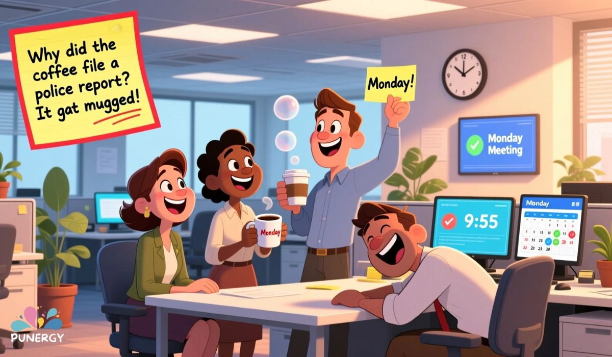 Monday Jokes for Office Humor and Work Laughs