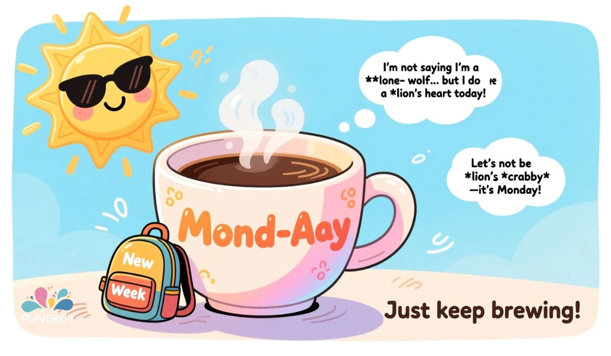 Monday motivation puns