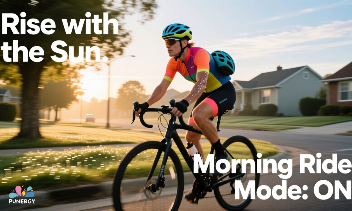 Morning Bike Ride Captions