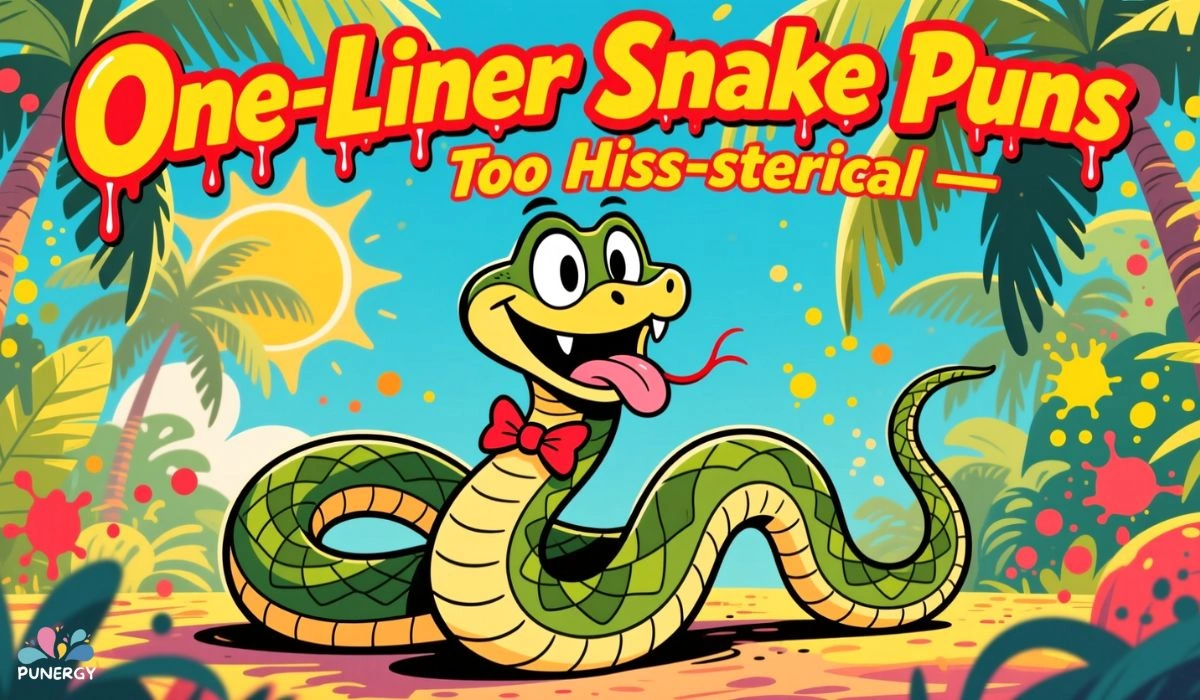 One-Liner Snake Puns Too Hiss-terical