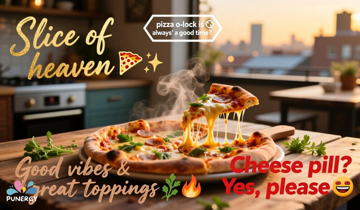 Pizza Captions For Instagram