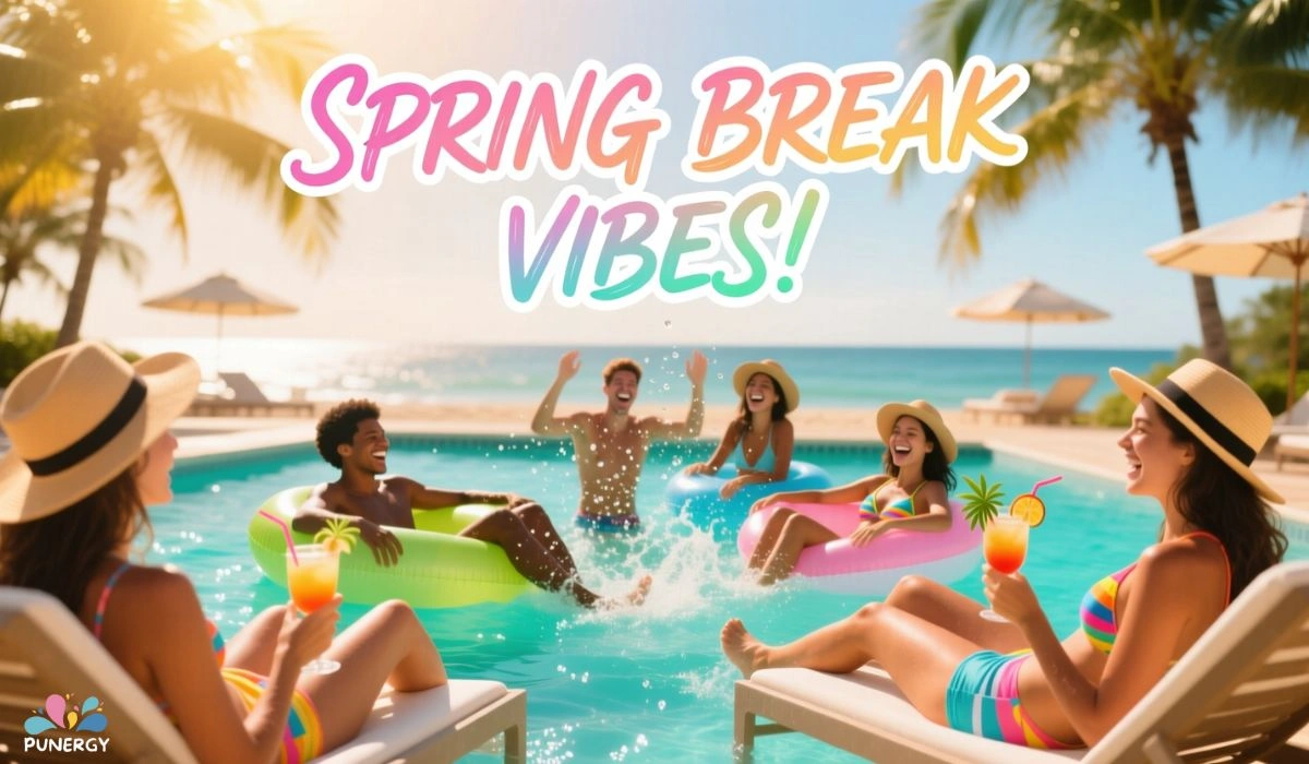 Pool Party Captions for Spring Break