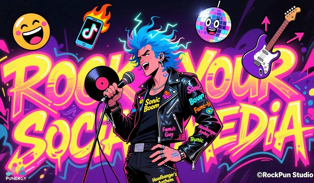 Rock Star and Pop Culture Puns to Rock Your Social Media