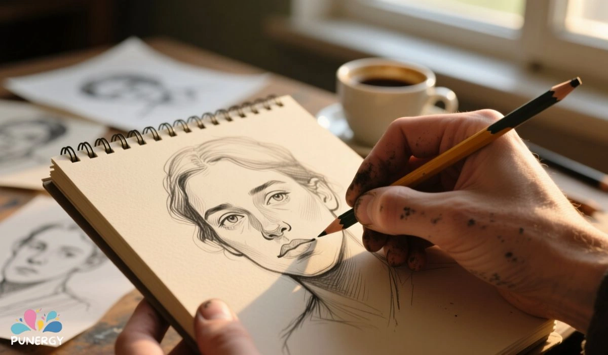 Short Drawing Captions For Instagram