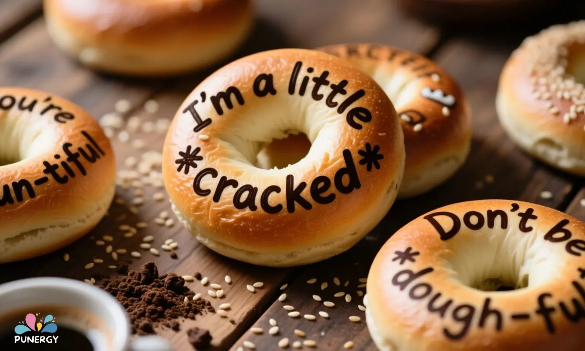 Short one-liner bagel puns