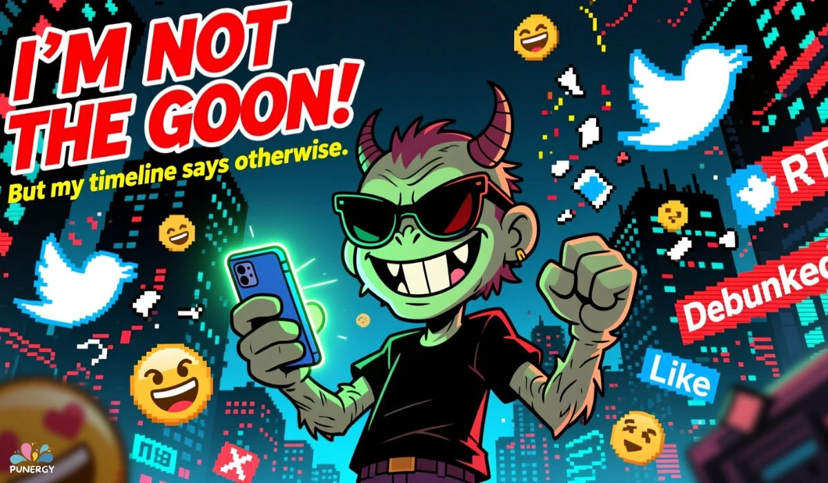 Twitter Goon Captions