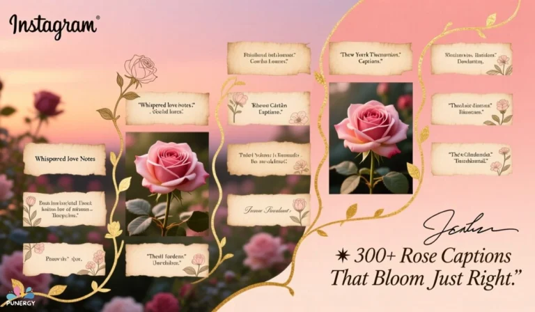 300+ Rose Captions for Instagram That Bloom Just Right