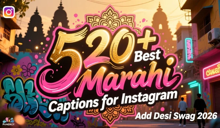 520+ Best Marathi Captions for Instagram to Add Desi Swag 2026