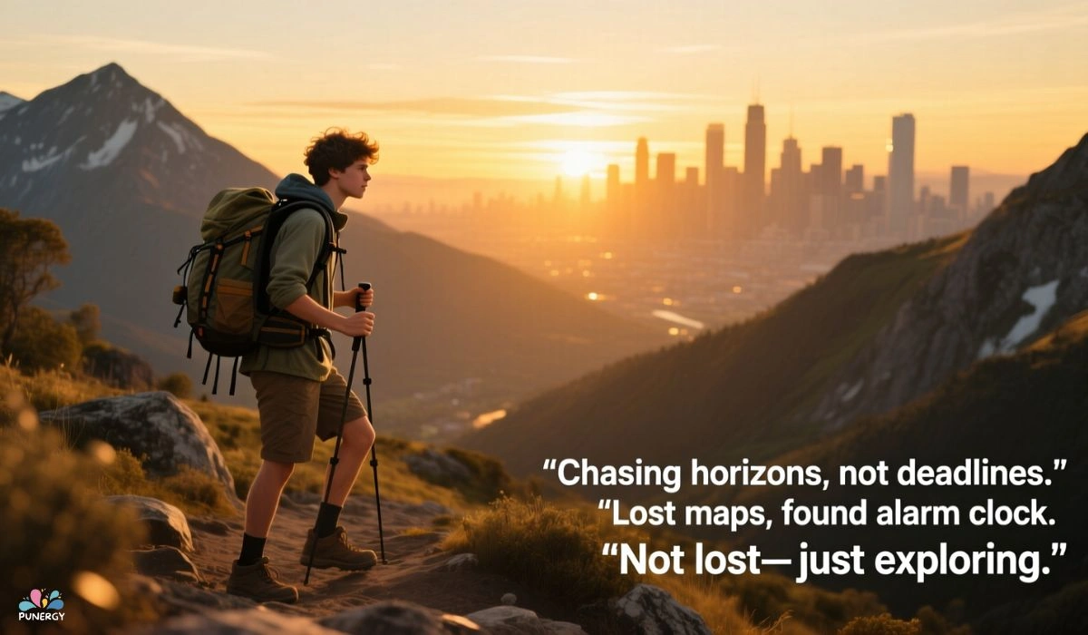 Adventure and Travel Instagram Captions for Boys