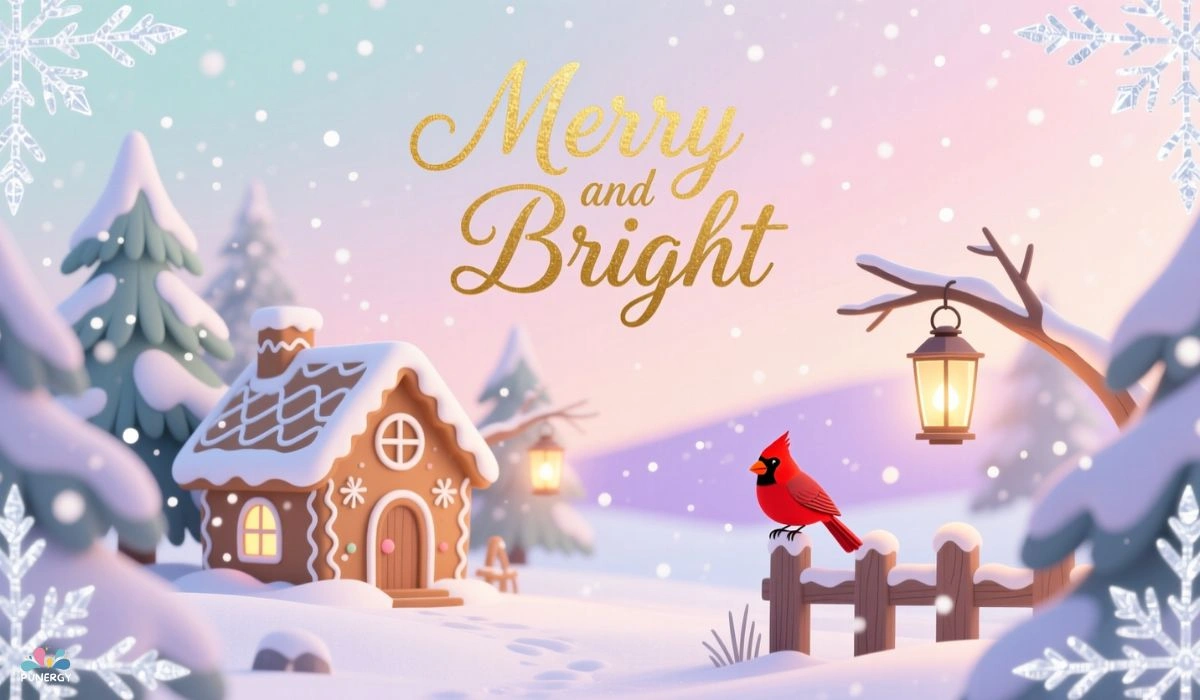 December Captions for Merry and bright