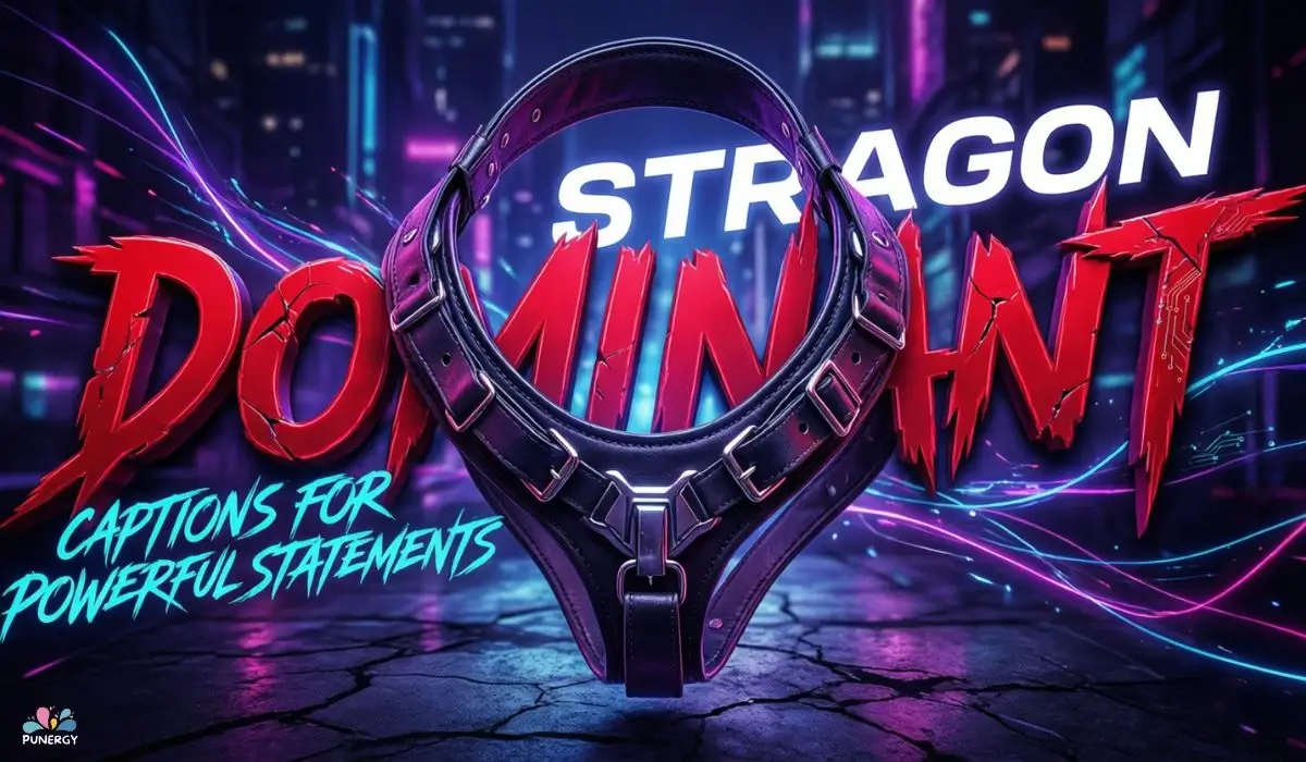 Dominant Strapon Captions for Powerful Statements