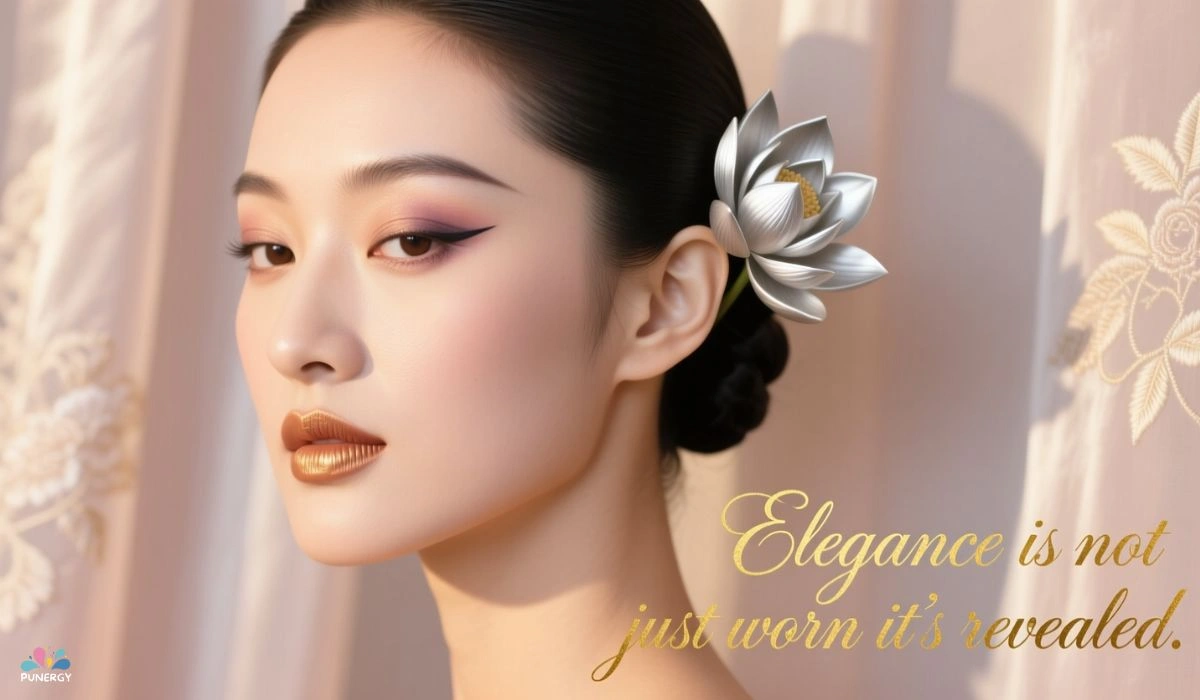 Elegant Makeup Captions