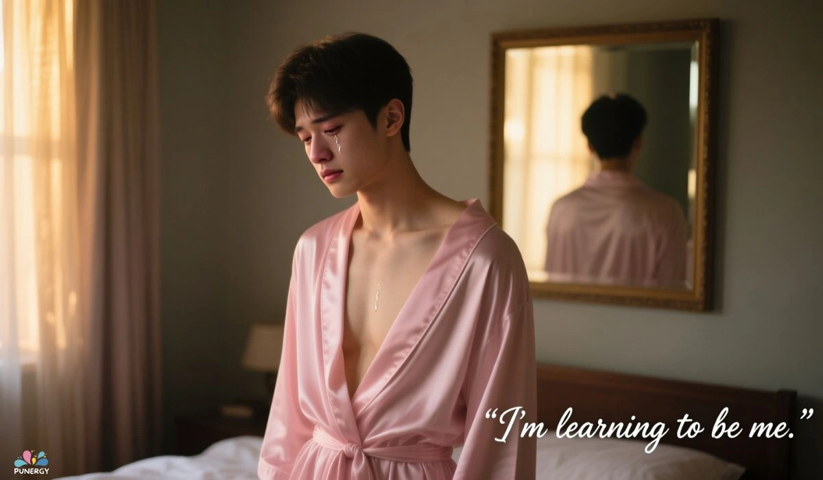 Emotional and Vulnerable Sissy Transformation Captions