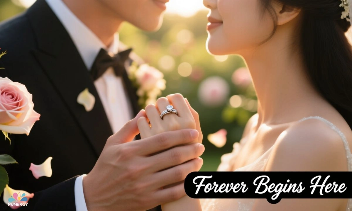 Engagement Captions Focusing on the Ring