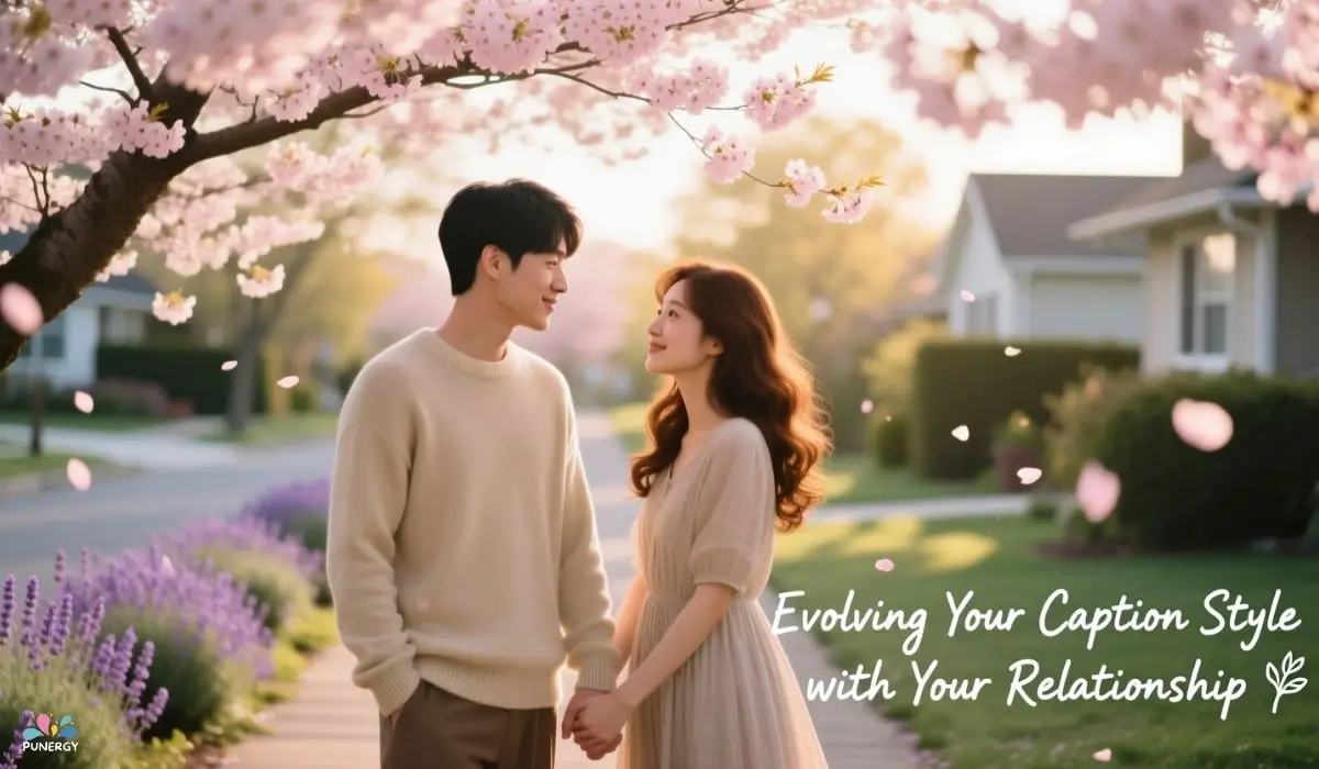 Evolving Your Caption Style with Your Relationship