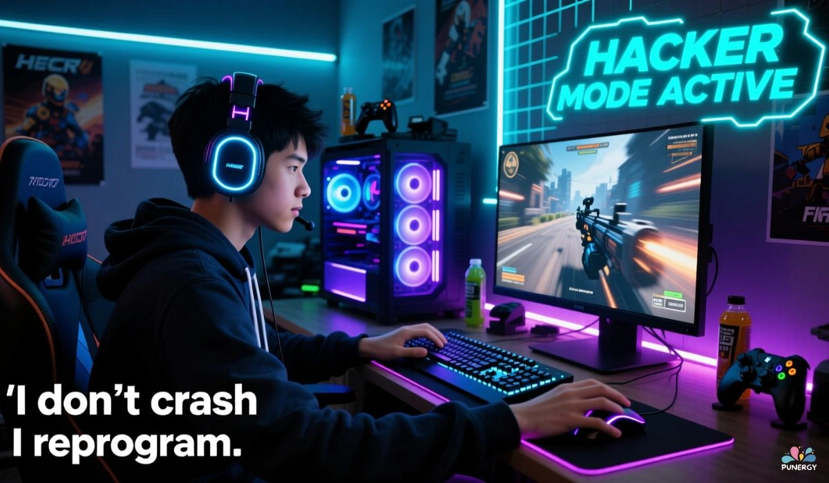 Hacker Instagram Captions for Gamers