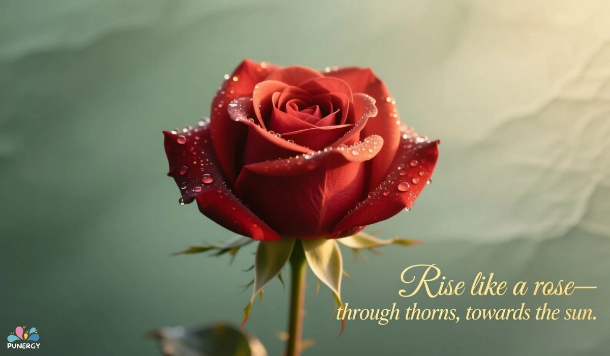 Inspirational Rose Captions