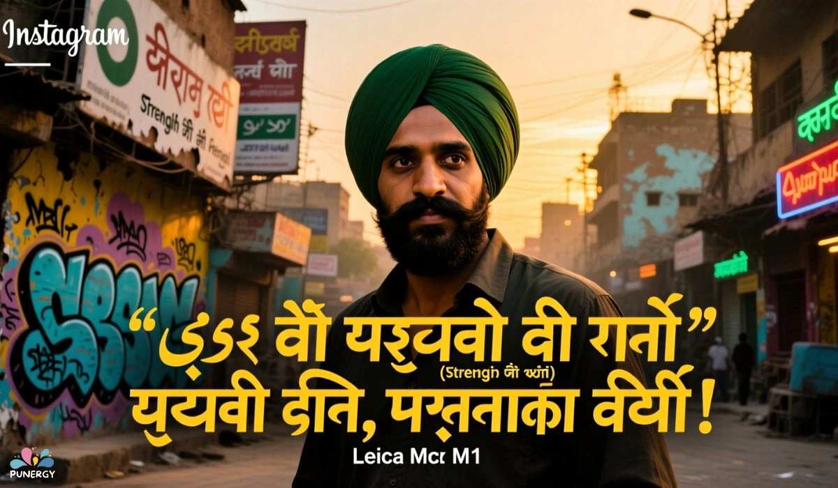 Punjabi Attitude Captions for instagram