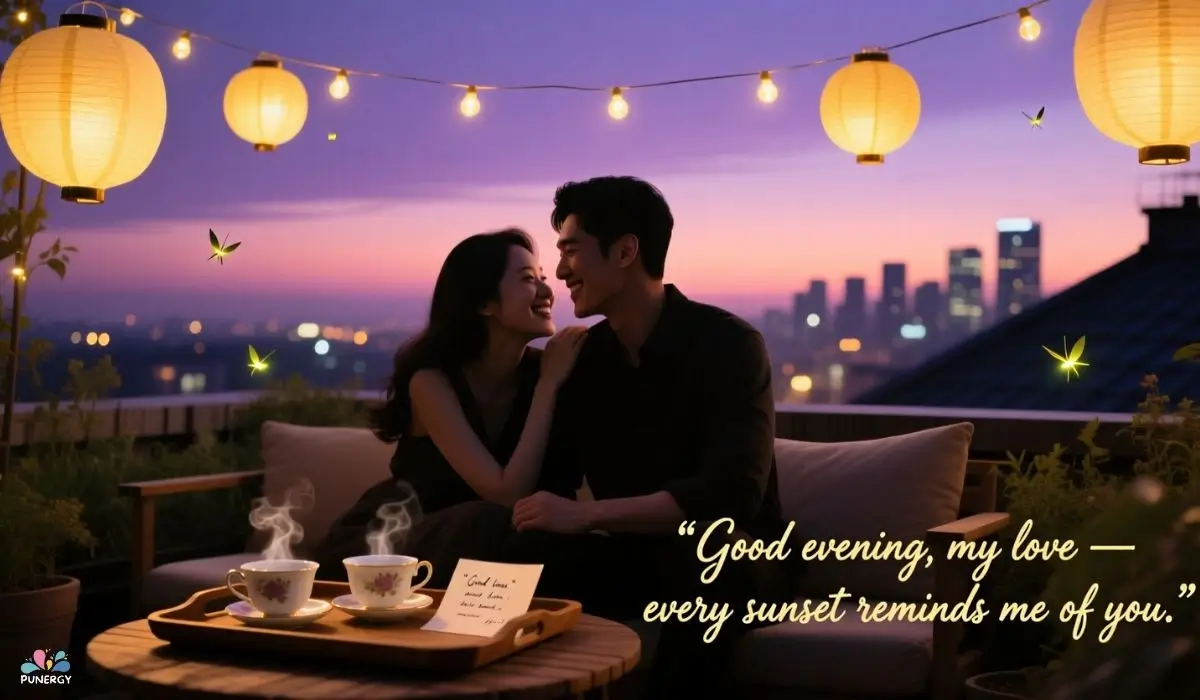 Romantic Good Evening Quotes for Love