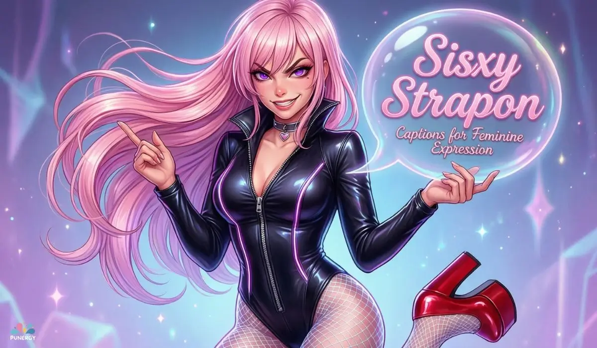 Sissy Strapon Captions for Feminine Expression