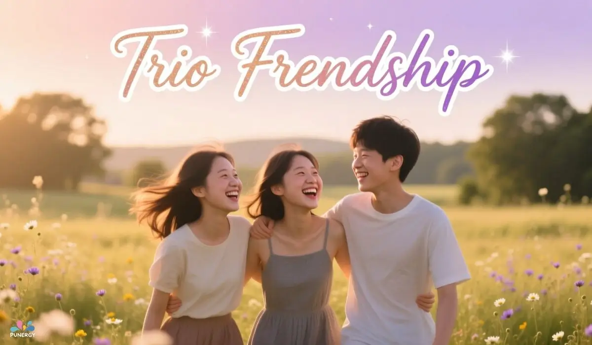 Trio Friendship Captions